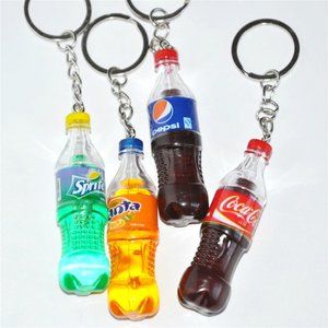 NEW High Quality Creative soda keychhains